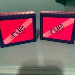 2 boxes of Rue 21 perfume